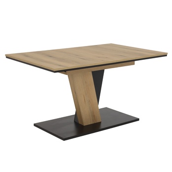 Jedálenská zostava EDNA dub evoke/antracitová 3