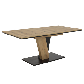 Jedálenská zostava EDNA dub evoke/antracitová 4