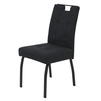 Jedálenská zostava EDNA dub evoke/antracitová 8