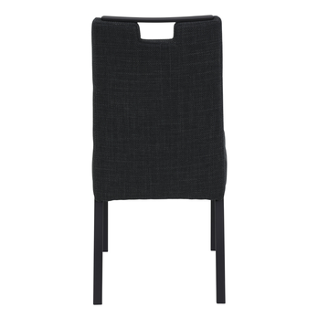 Jedálenská zostava EDNA dub evoke/antracitová 10