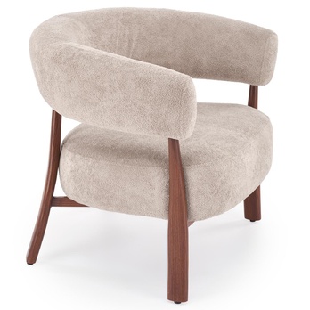 Kreslo EDUN cappuccino/orech 4