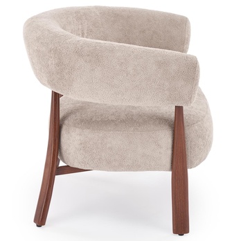 Kreslo EDUN cappuccino/orech 5