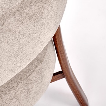 Kreslo EDUN cappuccino/orech 8