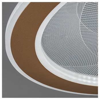 Stropné svietidlo EFRAEL zlatá/priehľadná 4