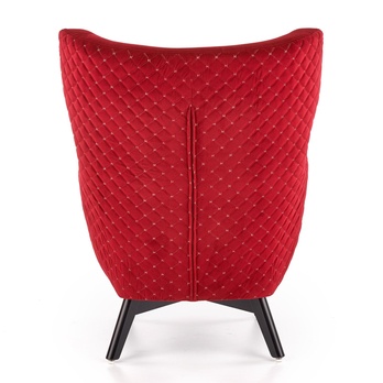 Kreslo EFRAIM tmavočervená 4