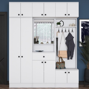 Predsieňová zostava ELA 10 biela 4