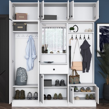 Predsieňová zostava ELA 10 biela 5