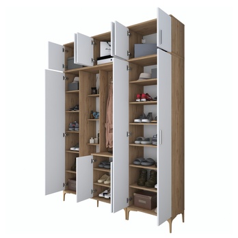 Predsieňová zostava ELA 11 orech/biela 5