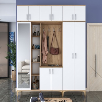 Predsieňová zostava ELA 11 orech/biela 6