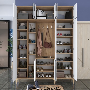 Predsieňová zostava ELA 11 orech/biela 7