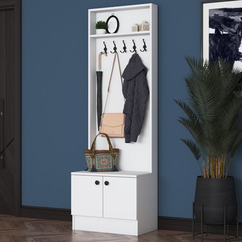 Predsieňová zostava ELA 1 biela 1