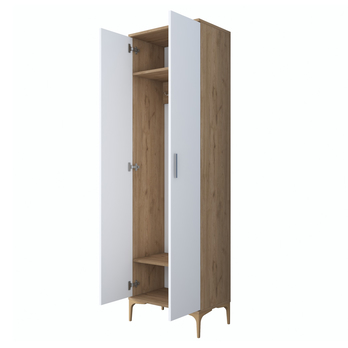 Predsieňová skriňa ELA 3 orech/biela 2