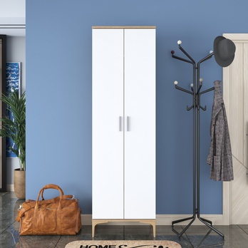 Predsieňová skriňa ELA 3 orech/biela 5