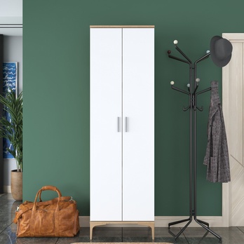 Predsieňová skriňa ELA 4 orech/biela 5