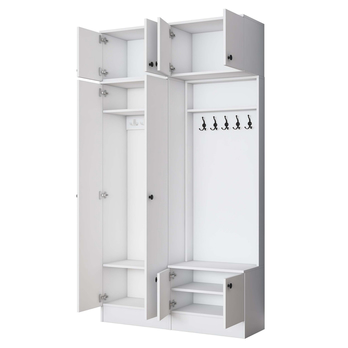 Predsieňová zostava ELA 7 biela 3