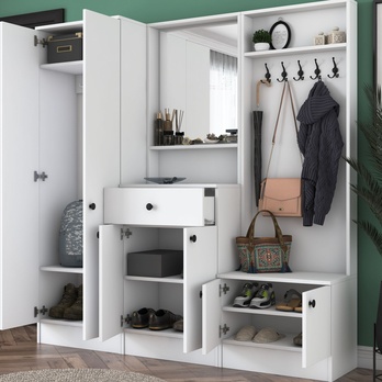 Predsieňová zostava ELA 8 biela 2