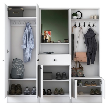 Predsieňová zostava ELA 8 biela 5