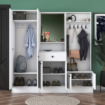 Predsieňová zostava ELA 8 biela 7