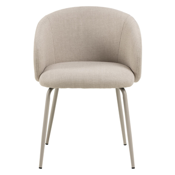 Jedálenská stolička ELEANOR béžová/sivá 2