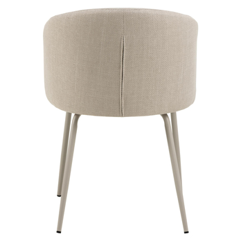 Jedálenská stolička ELEANOR béžová/sivá 5