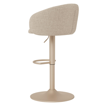 Barová stolička ELEANOR béžová/sivá 3