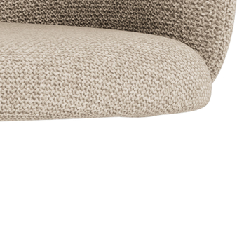 Barová stolička ELEANOR béžová/sivá 7