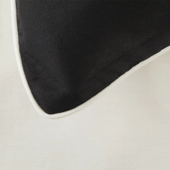 Posteľná bielizeň ELEGANT čierna/biela, 80x80 a 135x200 cm 3