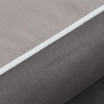 Posteľná bielizeň ELEGANT sivá/svetlosivá, 80x80 a 135x200 cm 2