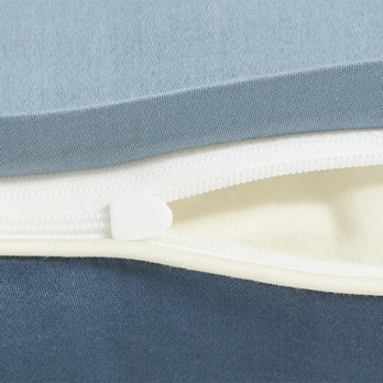 Posteľná bielizeň ELEGANT modrá/svetlomodrá, 80x80 a 135x200 cm 3