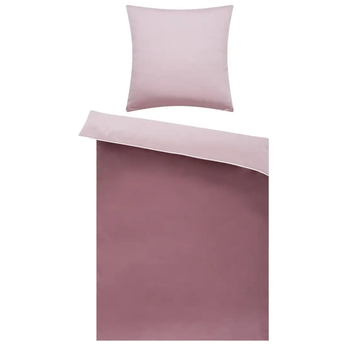 Posteľná bielizeň ELEGANT tmavoružová/svetloružová, 80x80 a 135x200 cm 1