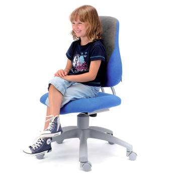 Rastúca stolička ELEN modrá/sivá 1