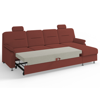 Sedacia súprava ELIDA pravá, vínová 1