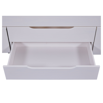 Posteľ s roštom ELIDE biela, 140x200 cm 10