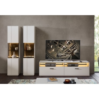 TV komoda ELIGIA I sahara krémová/granit 1