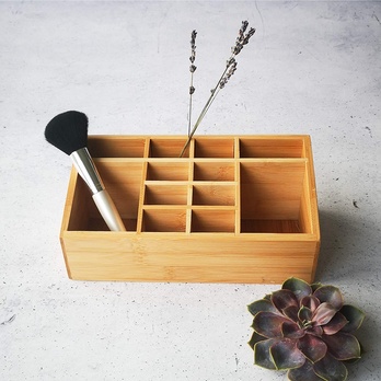 Multifunkčný oragnizér ELIŠKA bambus 1