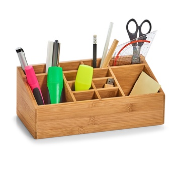 Multifunkčný oragnizér ELIŠKA bambus 3