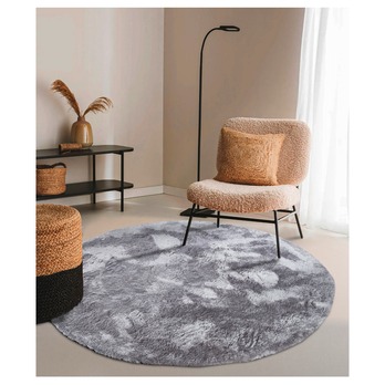 Koberec ELLE DECORATION COSY 106110, strieborná, priemer 200 cm 1