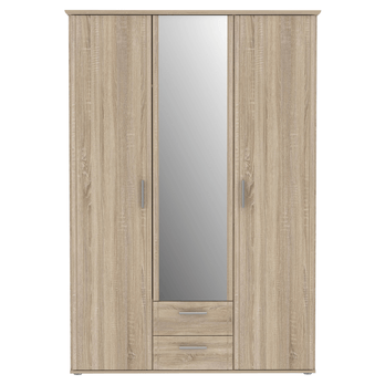 Šatníková skriňa ELMA dub bianco 5