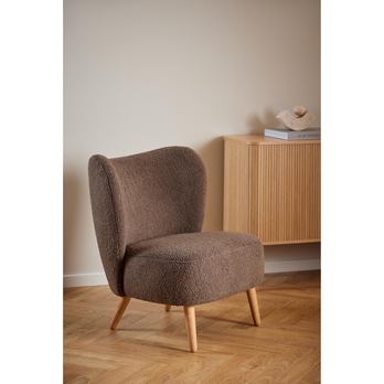 Kreslo ELMONT hnedá 1