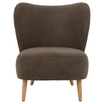 Kreslo ELMONT hnedá 2