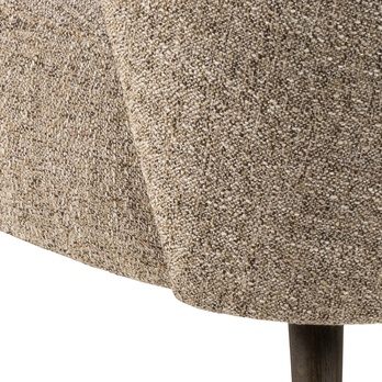 Kreslo ELMONT mocca/dub 6