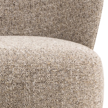 Kreslo ELMONT mocca/dub 7