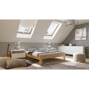 Posteľ ELODIE II buk olej prírodná, 180x200 cm 1