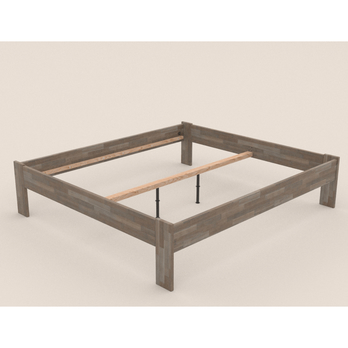 Posteľ ELODIE II buk olej sivá, 180x200 cm 2