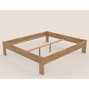 Posteľ ELODIE II buk olej prírodná, 160x200 cm 2