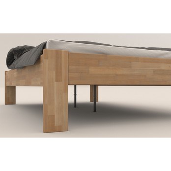 Posteľ ELODIE II buk olej prírodná, 140x200 cm 3