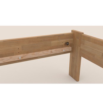 Posteľ ELODIE II buk olej prírodná, 140x200 cm 5