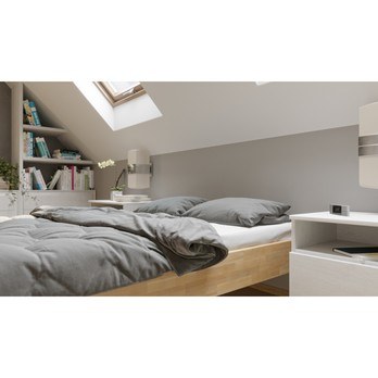 Posteľ ELODIE II buk olej prírodná, 140x200 cm 7