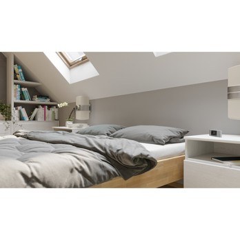 Posteľ ELODIE II buk olej prírodná, 160x200 cm 7