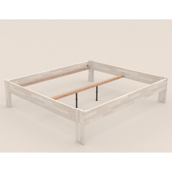 Posteľ ELODIE II buk olej biela, 160x200 cm 2